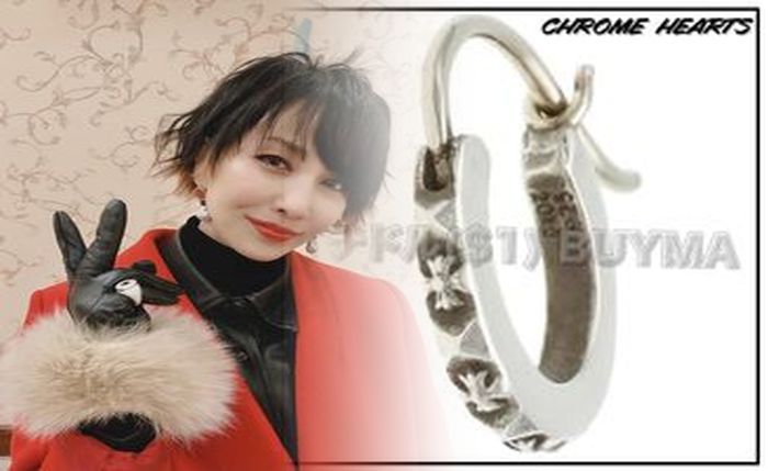 クロム ハーツ 風 フープ ピアス