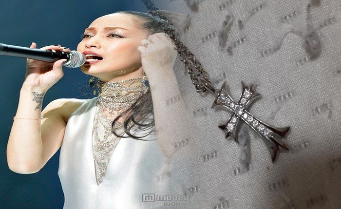 クロム ハーツ 22k ピアス 中古