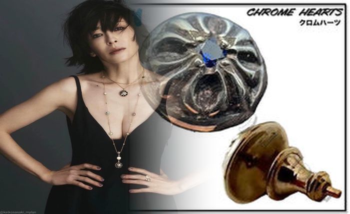 クロム ハーツ クロス ボール ピアス