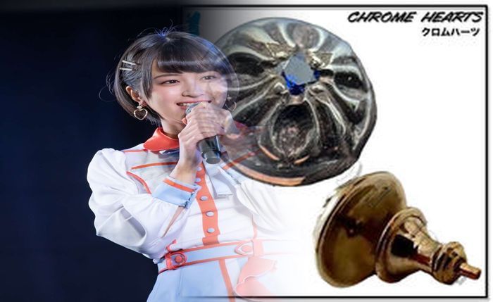 クロム ハーツ クロス ピアス