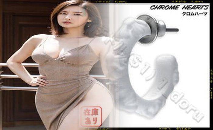 クロム ハーツ 風 ピアス クロス