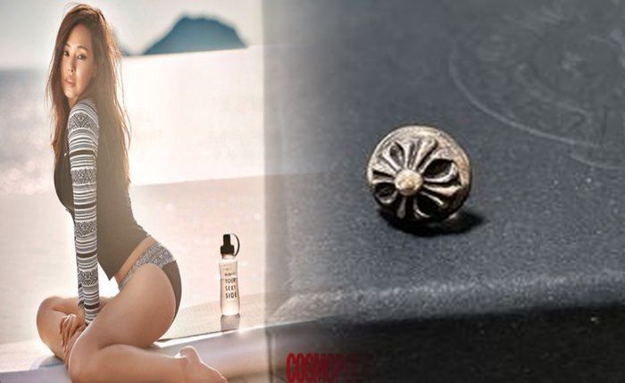 クロム ハーツ クロス ボール ピアス