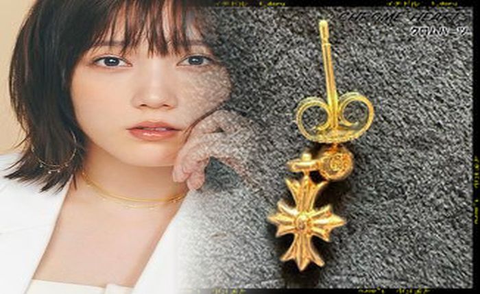 クロム ハーツ 22k ピアス 中古