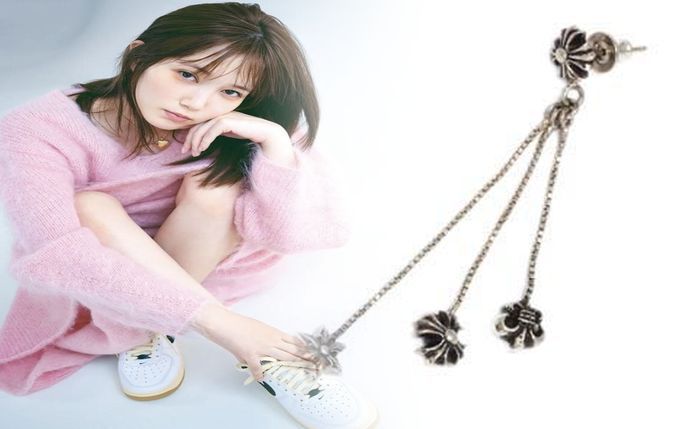 クロム ハーツ 風 フープ ピアス