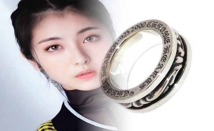 クロム ハーツ スクロール リング