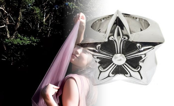 クロム ハーツ 結婚 指輪 ダイヤ