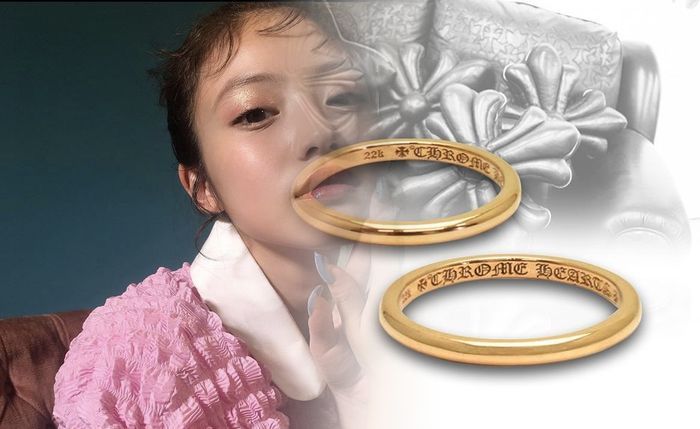 クロム ハーツ 結婚 指輪 ゴールド