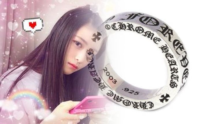 クロム ハーツ d キーリング