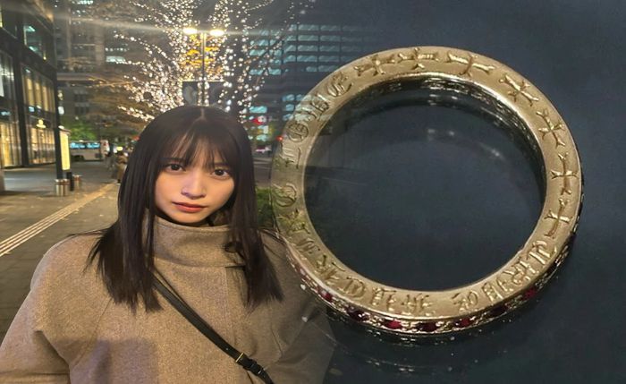 クロム ハーツ v バンド リング