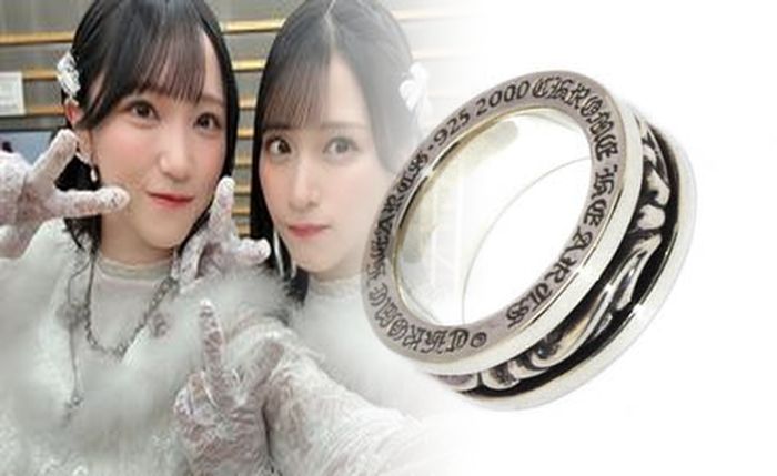 クロム ハーツ クロス バンド リング