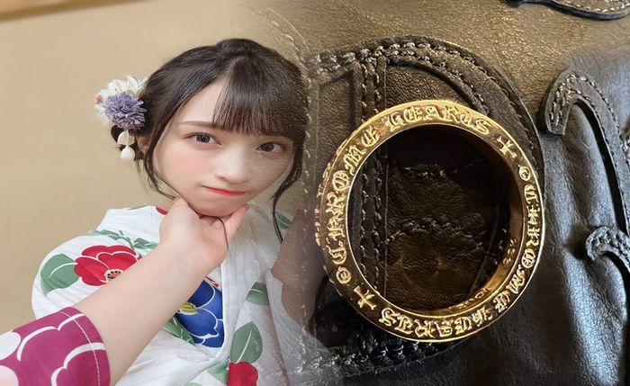 クロム ハーツ ホワイト ゴールド リング