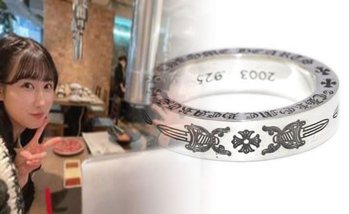 クロム ハーツ ダガー リング ダイヤ