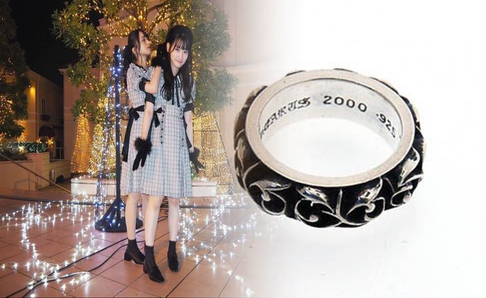 クロム ハーツ スクロール バンド リング