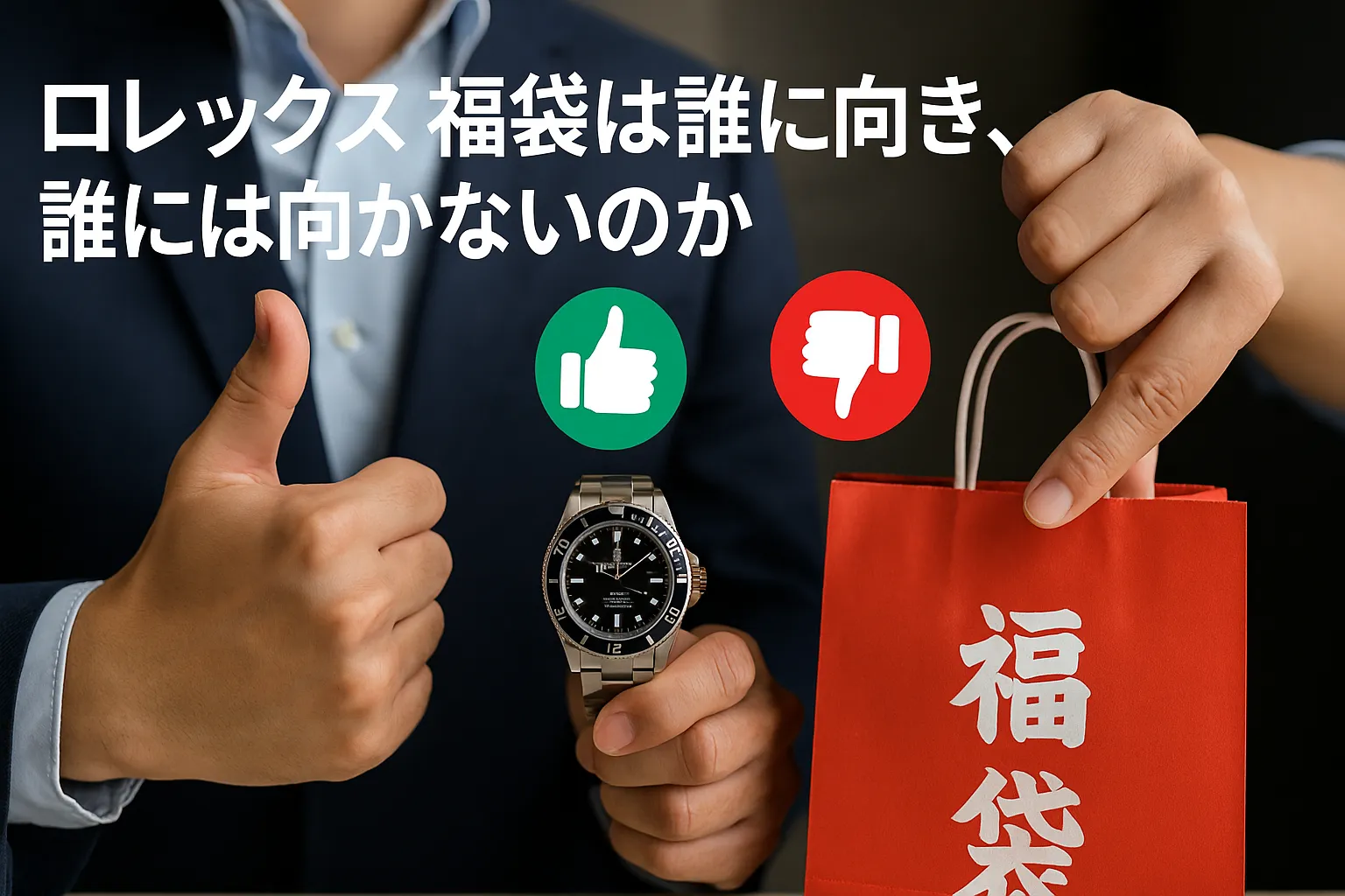 8. ロレックス福袋は誰に向き、誰には向かないのか.webp