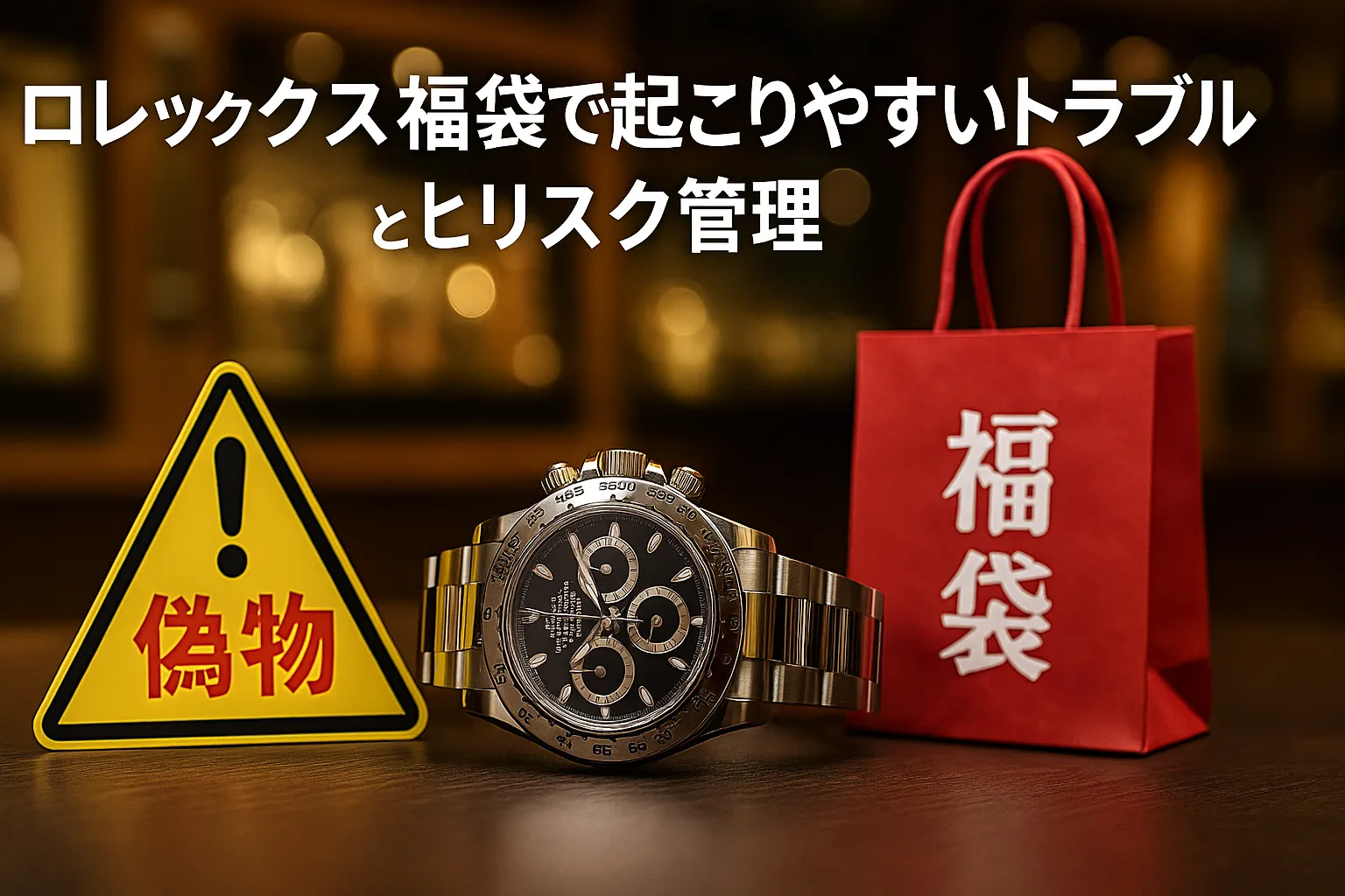 4. ロレックス福袋で起こりやすいトラブルとリスク管理.webp