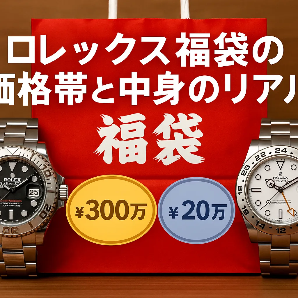 3. ロレックス福袋の価格帯と中身のリアル｜当たり・外れの基準.webp