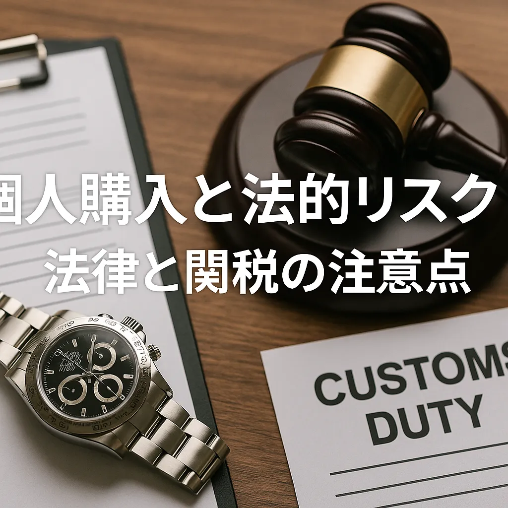 5. 個人購入と法的リスク：法律と関税の注意点.webp