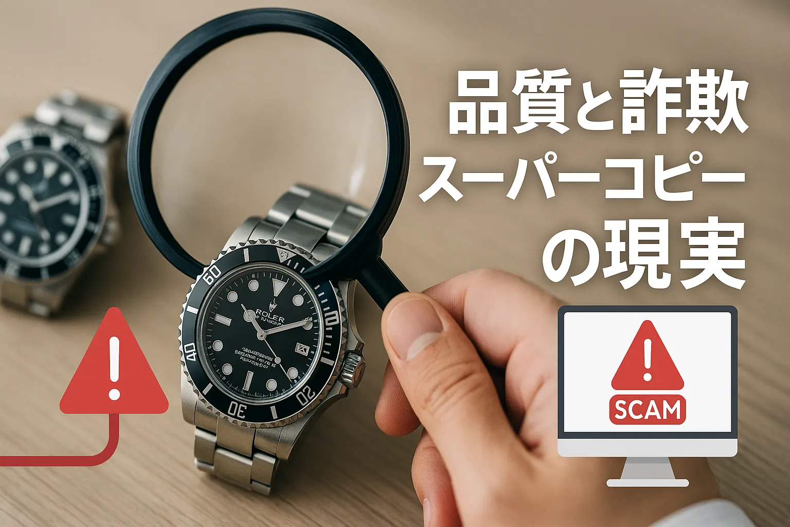 5. 品質と詐欺：スーパーコピーの現実.webp