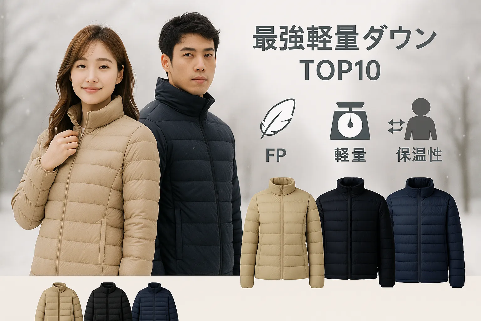 3. 最強軽量ダウンランキングTOP10｜メンズ・レディース.webp