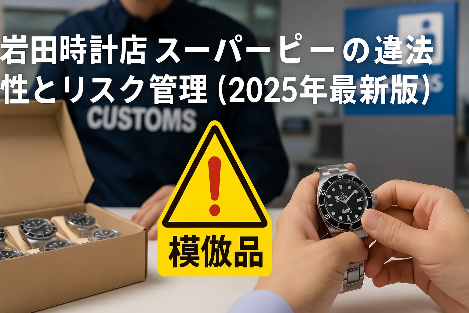 5. 岩田時計店 スーパーコピーの違法性とリスク管理（2025年最新版）.webp