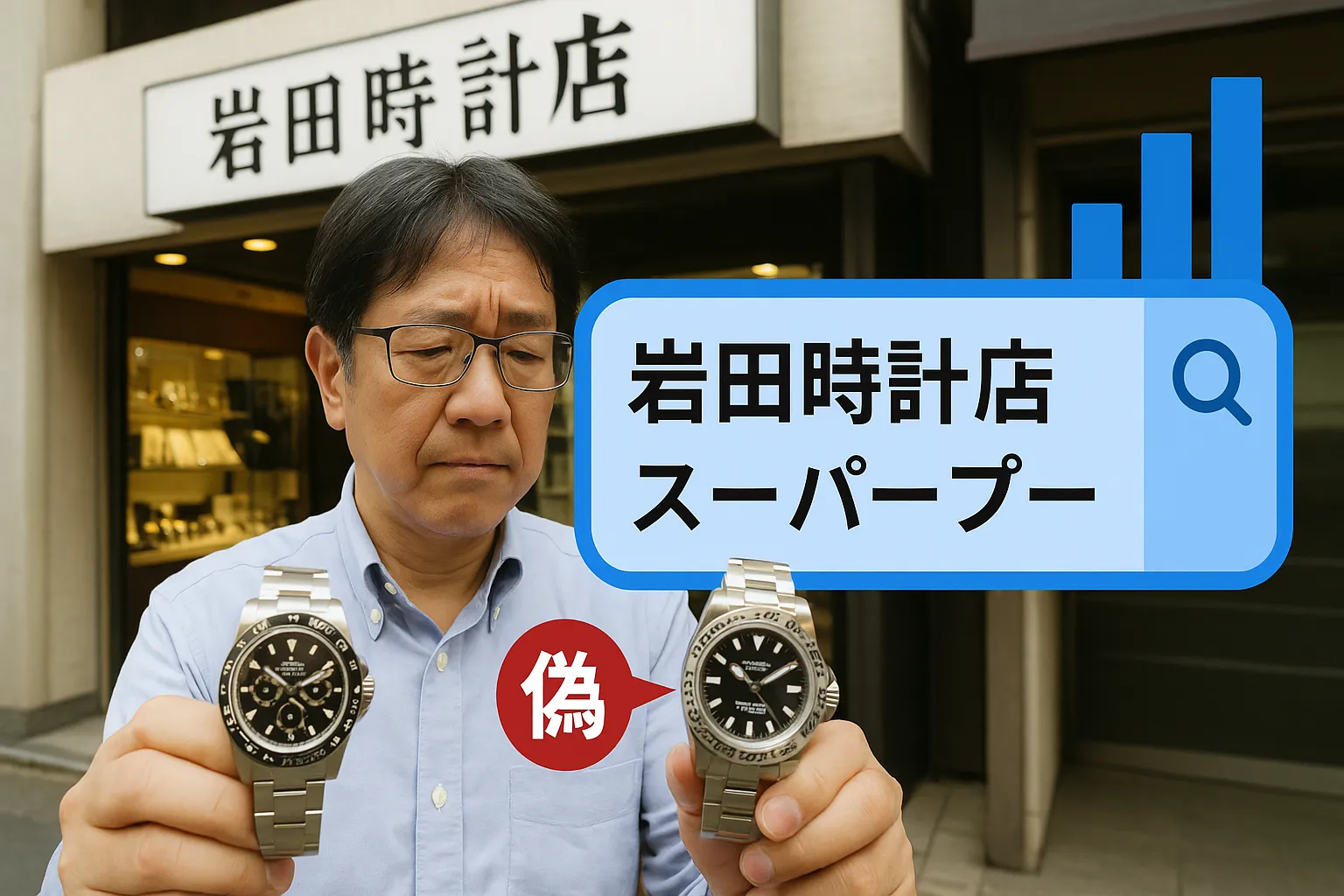 1. 「岩田時計店 スーパーコピー」検索の背景と真実：なぜこの言葉で検索されるのか？.webp