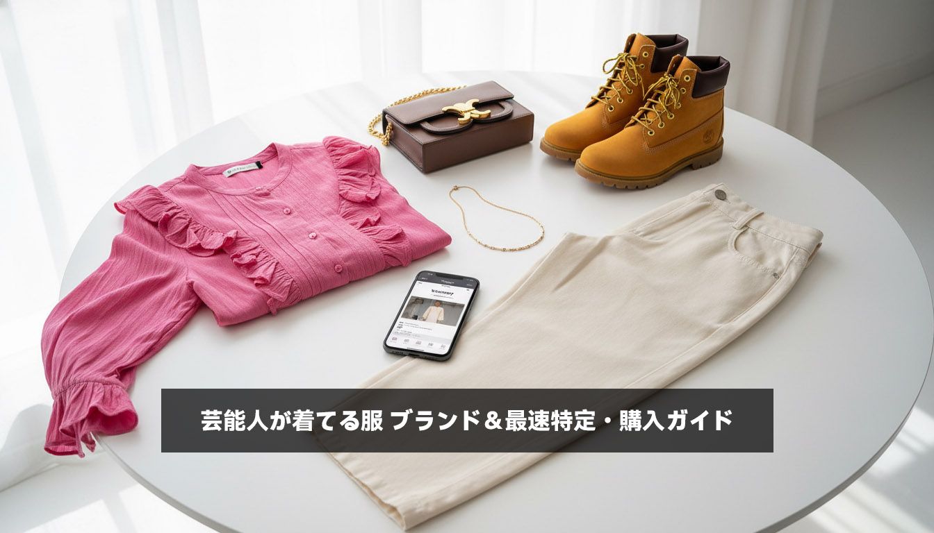 芸能人が着てる服 ブランド＆最速特定・購入ガイド
