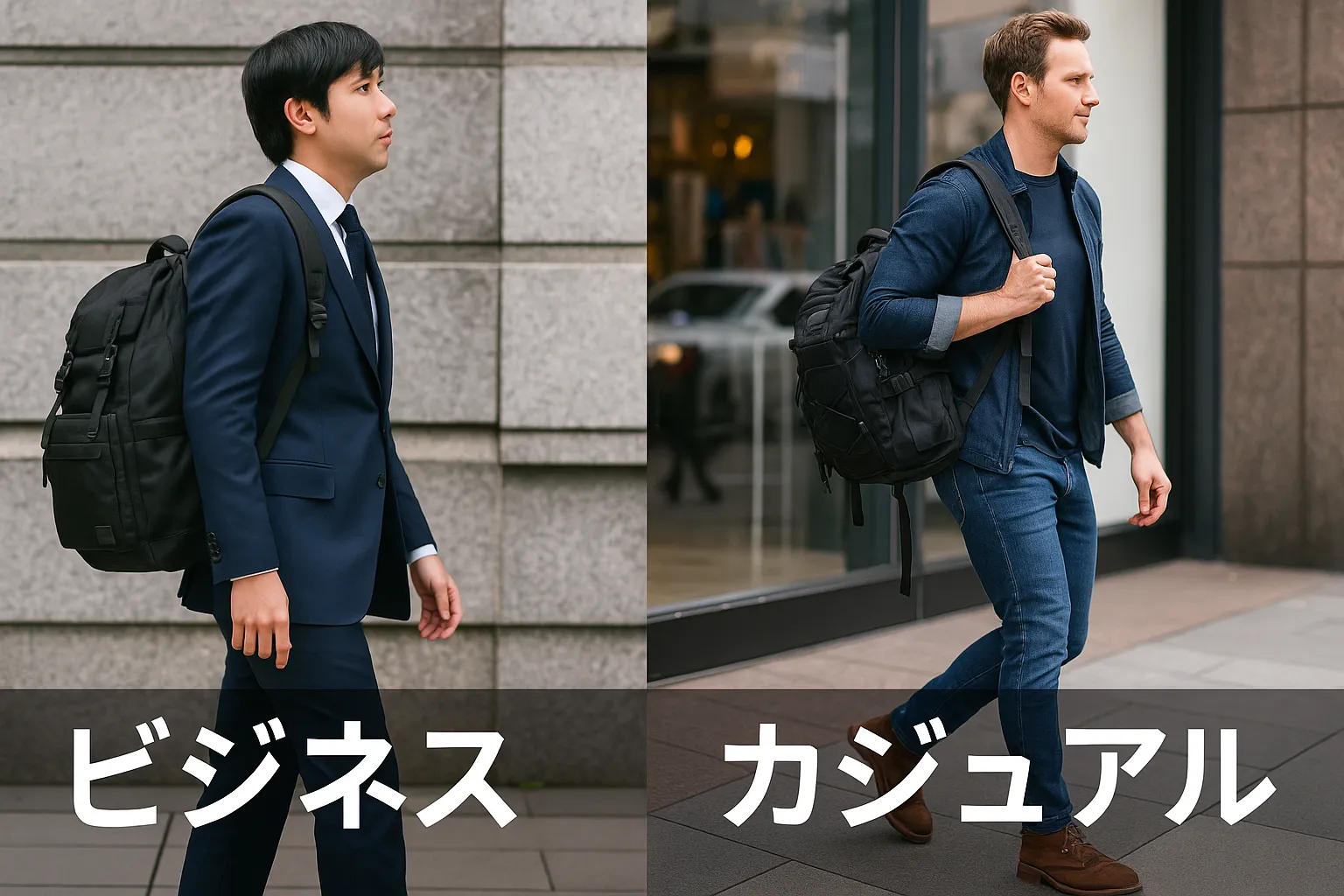 7. ビジネス・カジュアル別のコーディネート活用法.webp