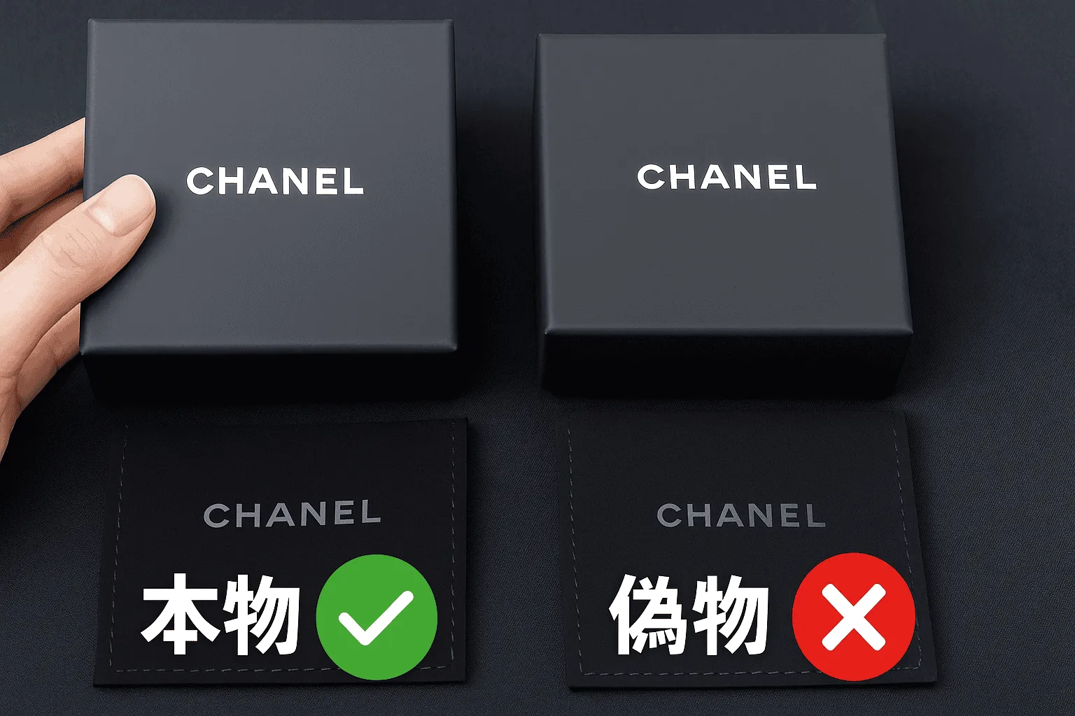 4-9. 付属品の品質｜箱・保存袋・ロゴの統一性.webp