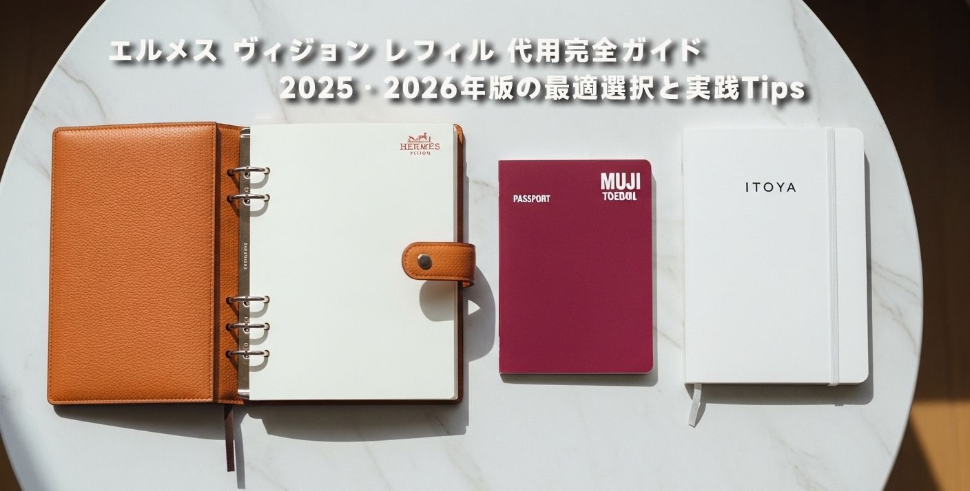 エルメス ヴィジョン レフィル 代用完全ガイド：2025・2026年版の最適選択と実践Tips