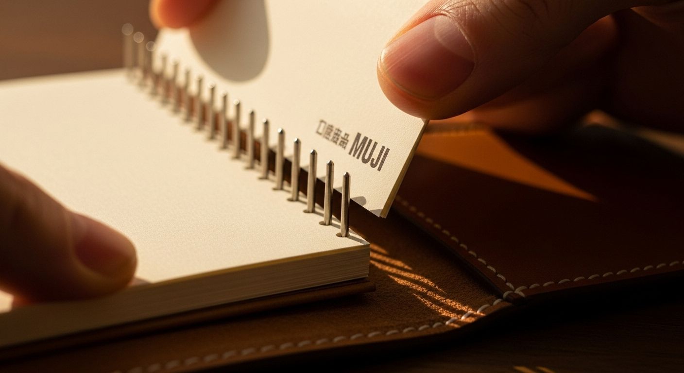 エルメス手帳 レフィル 代用 無印