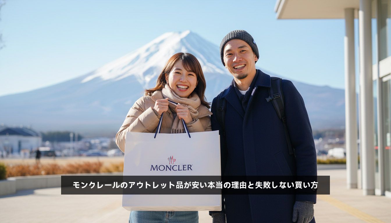 モンクレールのアウトレット品が安い本当の理由と失敗しない買い方