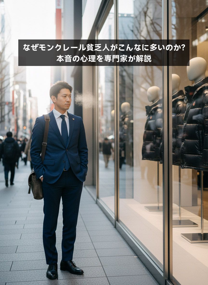 なぜモンクレール貧乏人がこんなに多いのか？本音の心理を専門家が解説