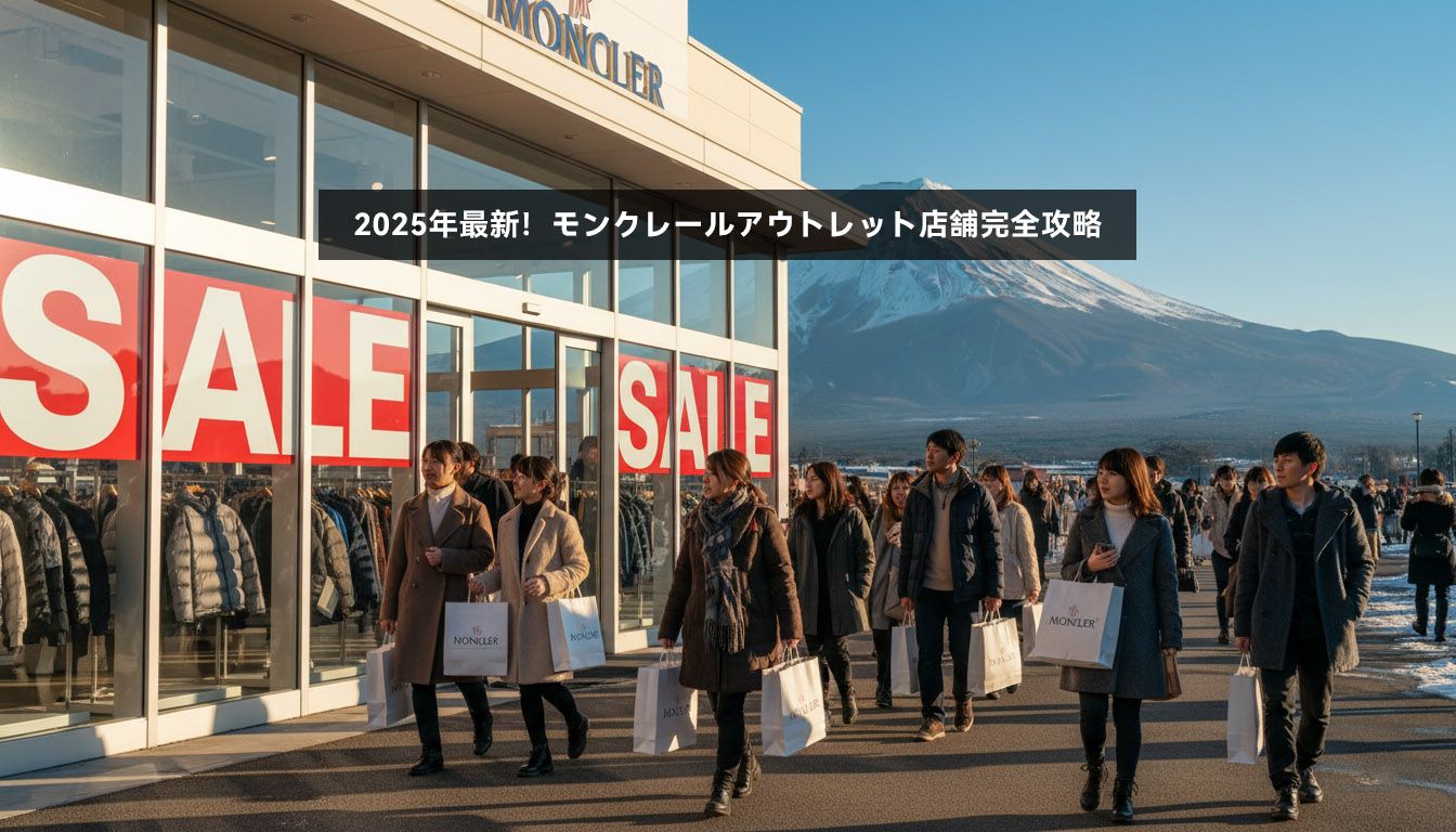 2025年最新！モンクレールアウトレット店舗完全攻略