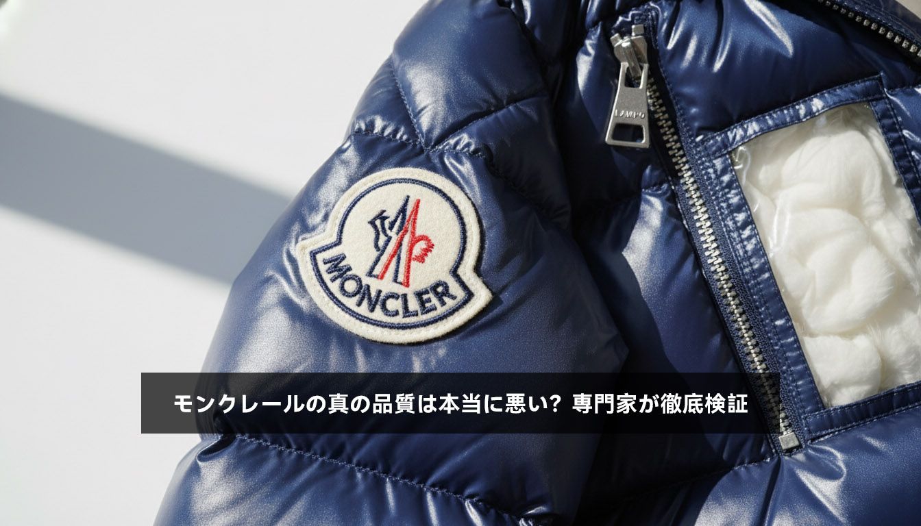 モンクレールの真の品質は本当に悪い？専門家が徹底検証