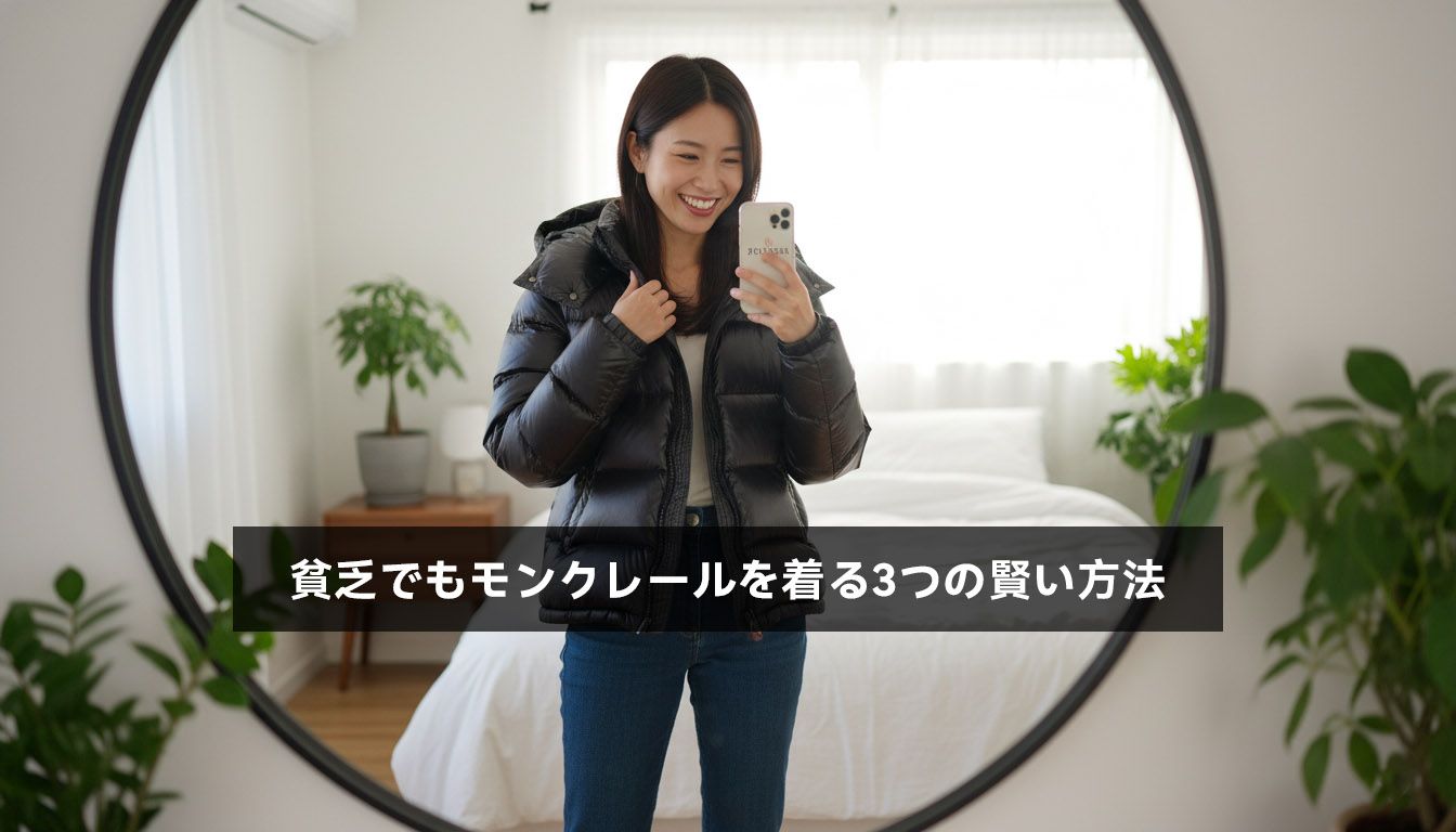 貧乏でもモンクレールを着る3つの賢い方法