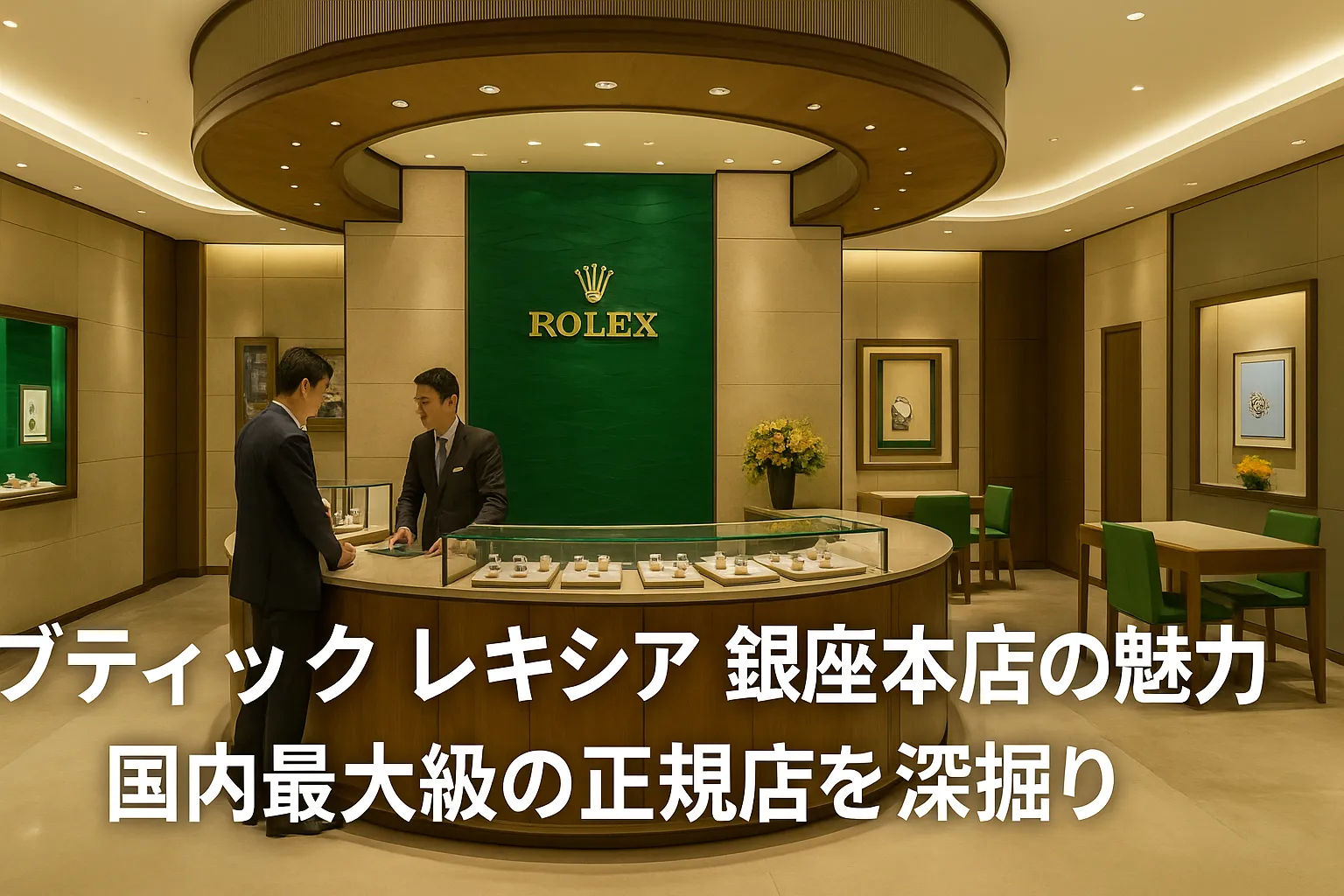 3. ブティック レキシア 銀座本店の魅力｜国内最大級の正規店を深掘り.webp