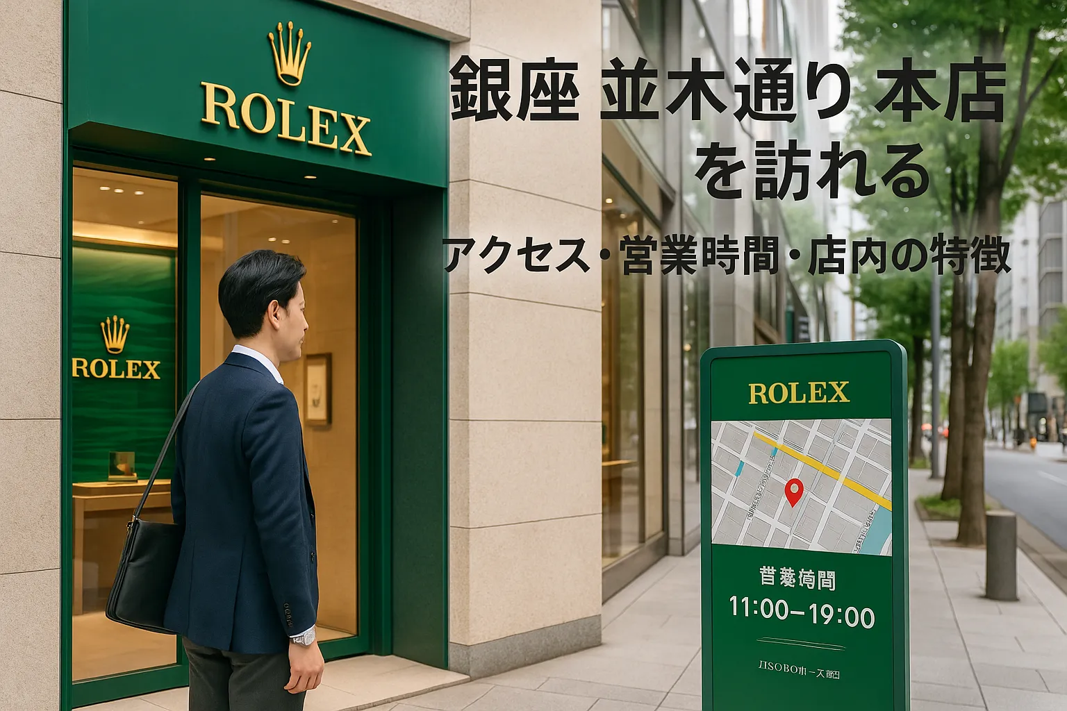 2. 銀座 並木通り 本店を訪れる｜アクセス・営業時間・店内の特徴.webp