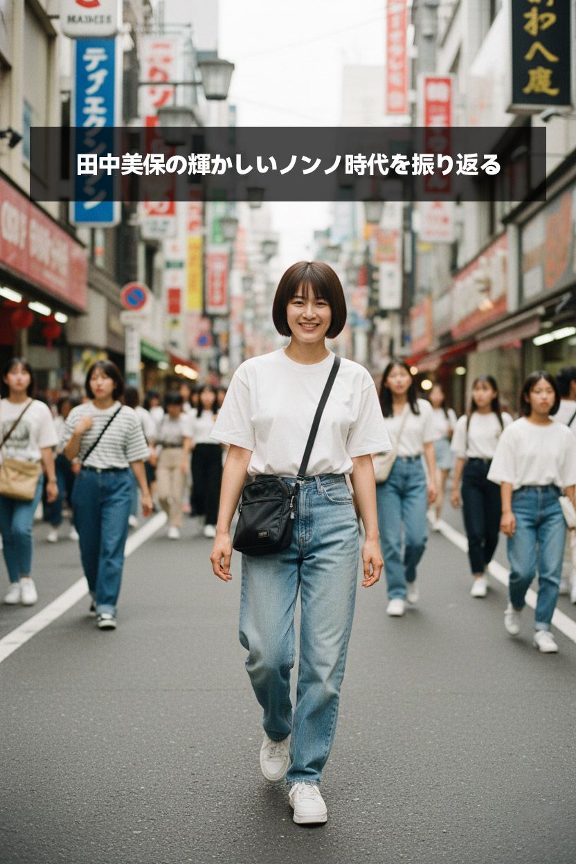 田中美保の輝かしいノンノ時代を振り返る