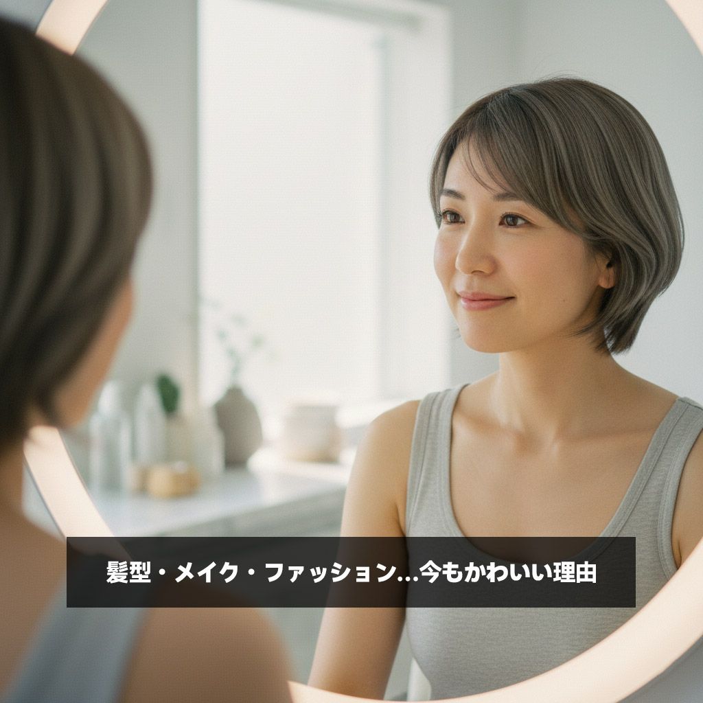 髪型・メイク・ファッション…今もかわいい理由