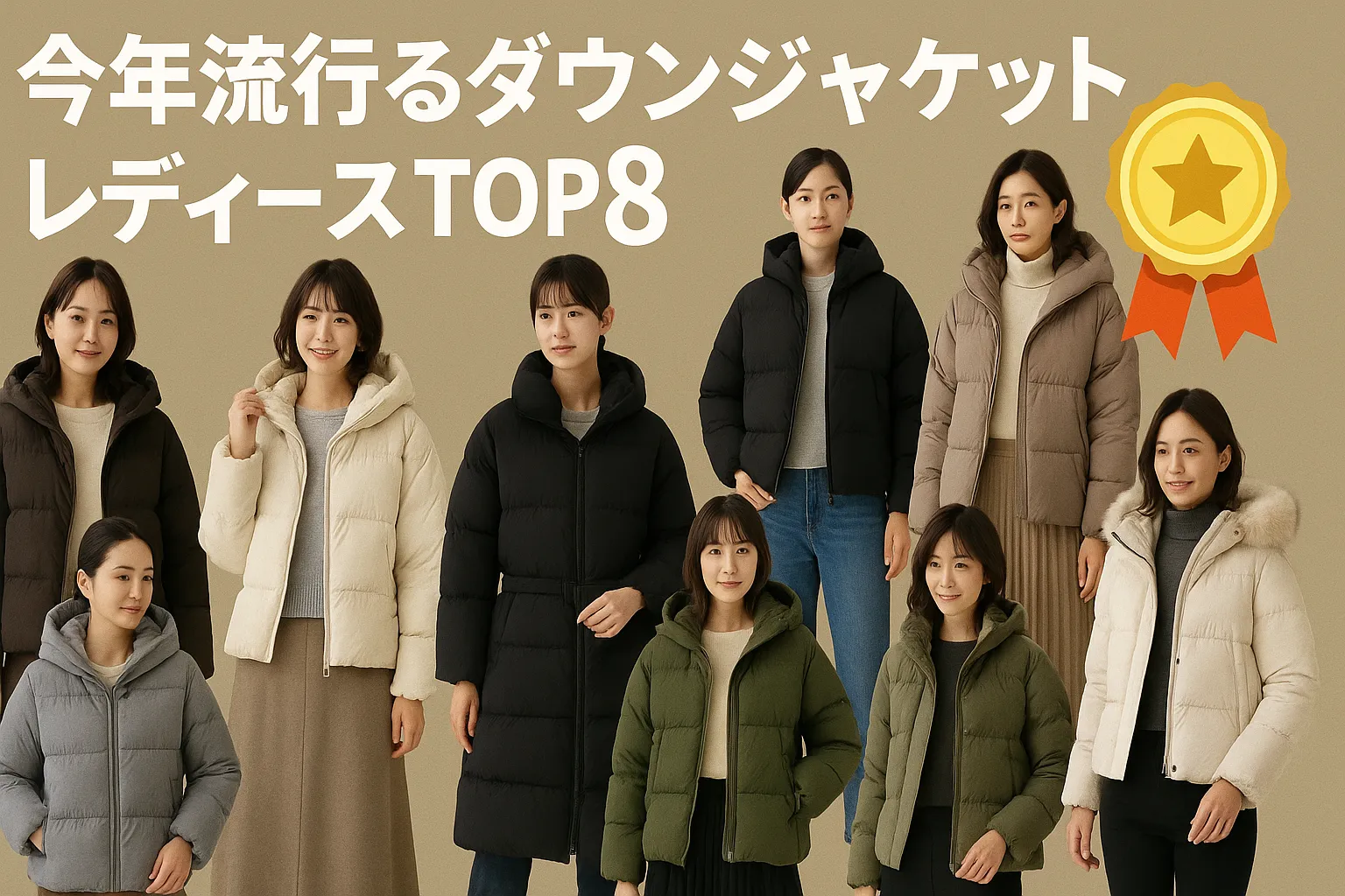 5. 今年流行るダウンジャケット レディースTOP8.webp