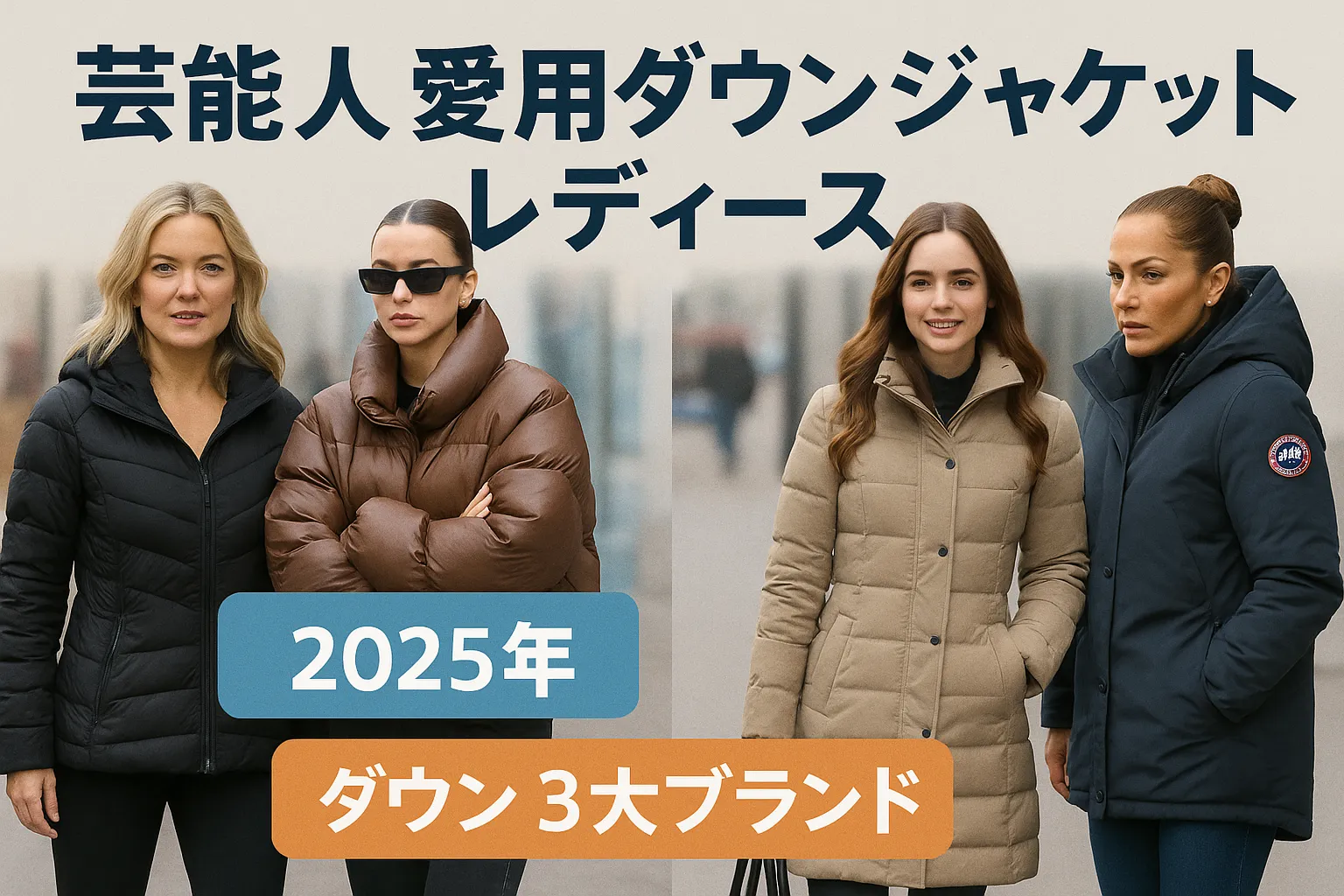 【2025年12月最新版】芸能人 愛用 ダウン ジャケット レディース完全ガイド｜人気ブランド・海外セレブ着用・年齢別の選び方・価格比較まで徹底解説
