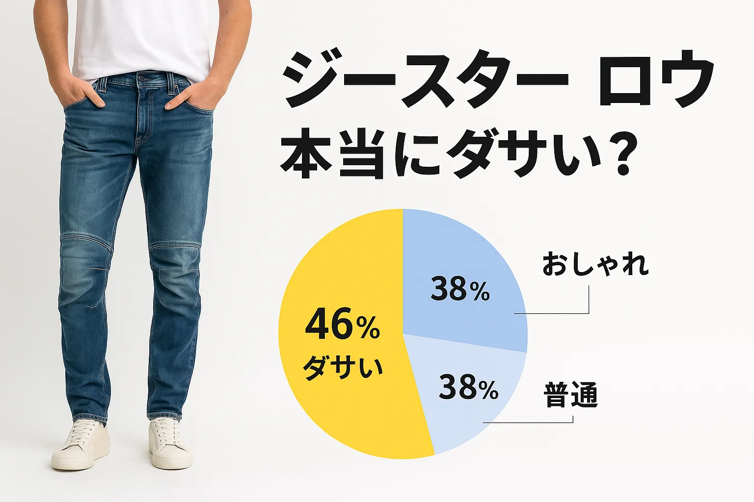 1. ジースター ロウは本当にダサい？世間の評価とその理由.webp