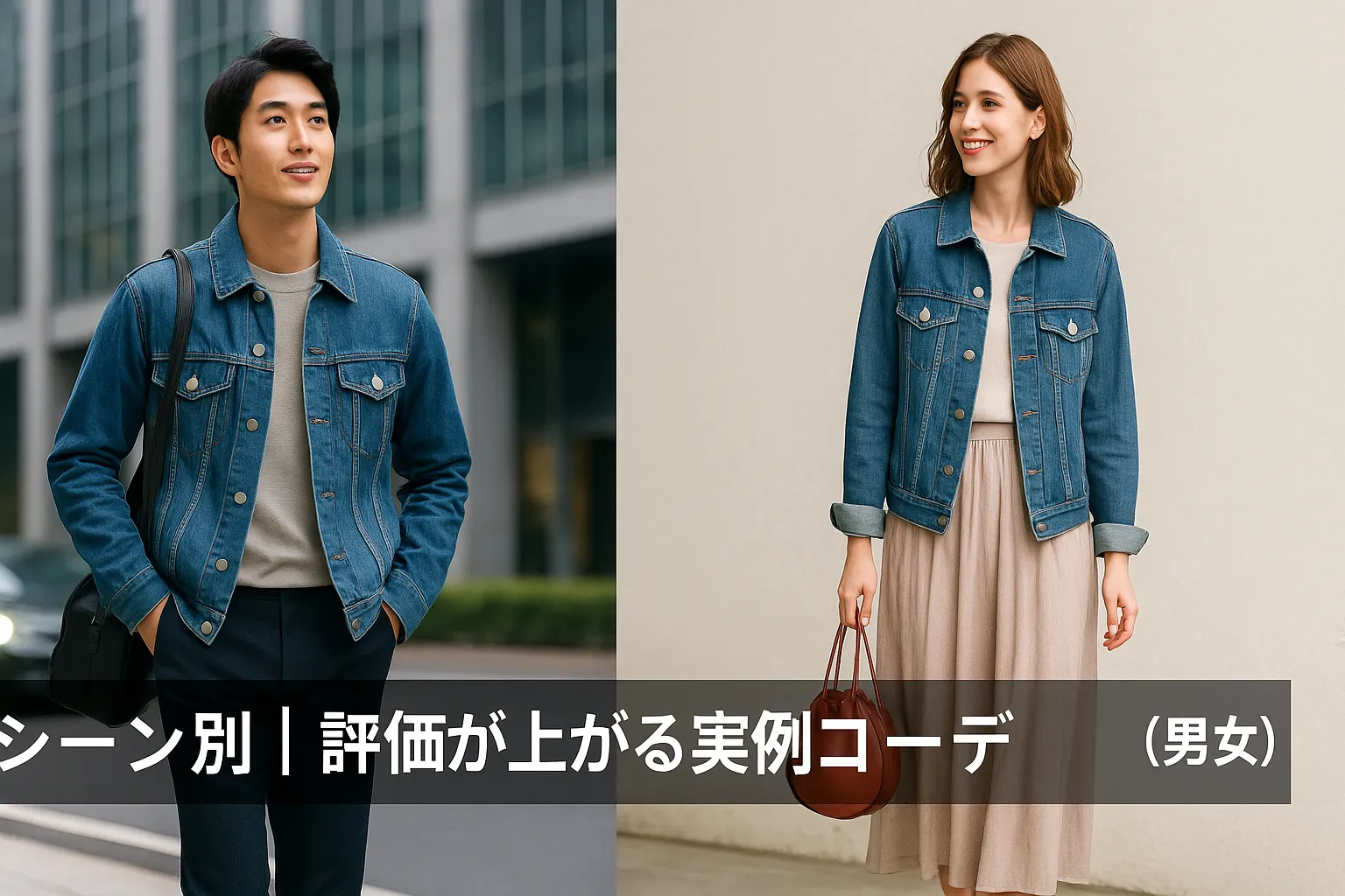 7. シーン別｜評価が上がる実例コーデ（男女）.webp