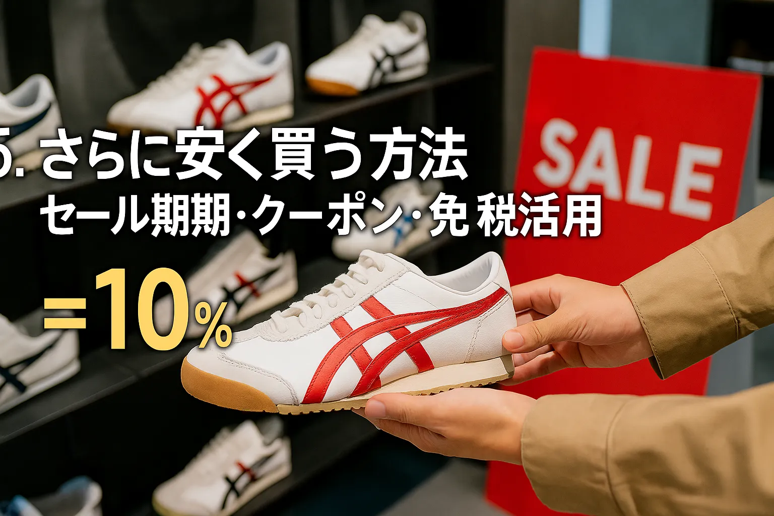 5. さらに安く買う方法｜セール時期・クーポン・免税活用.webp