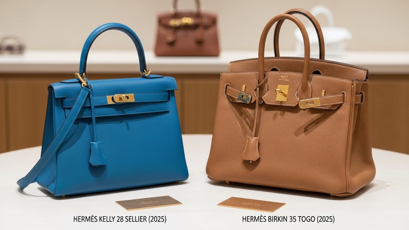 エルメス ケリーとバーキン 違い 比較画像 2025