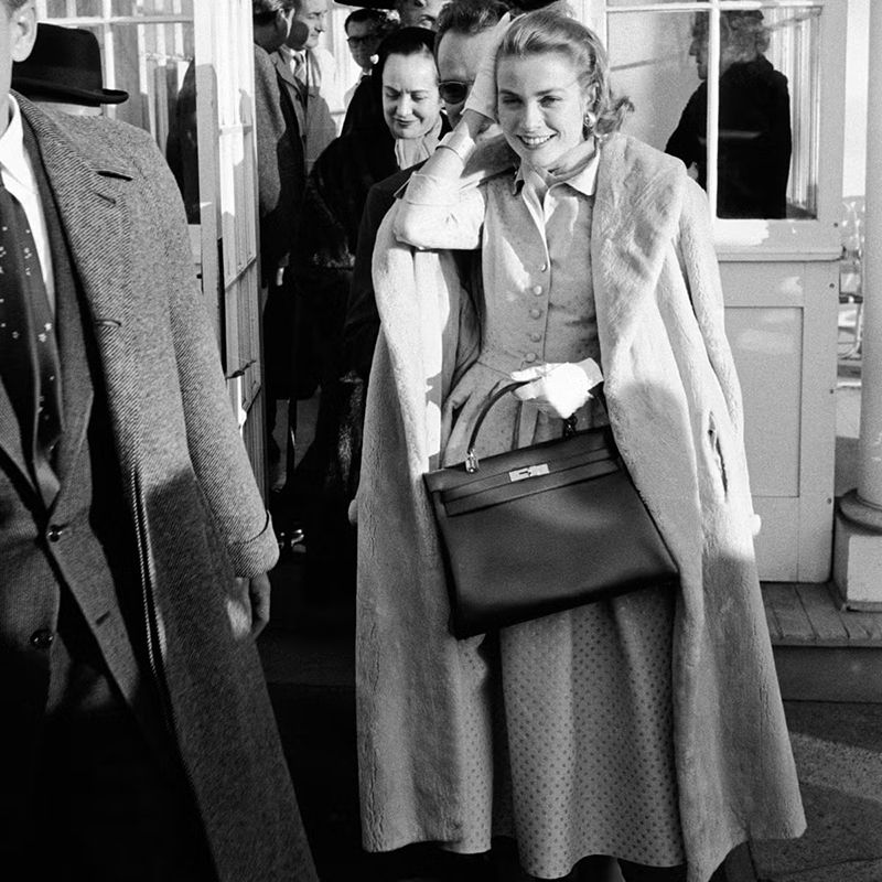 グレース・ケリー エルメス ケリーバッグ 妊娠隠し 1956年
