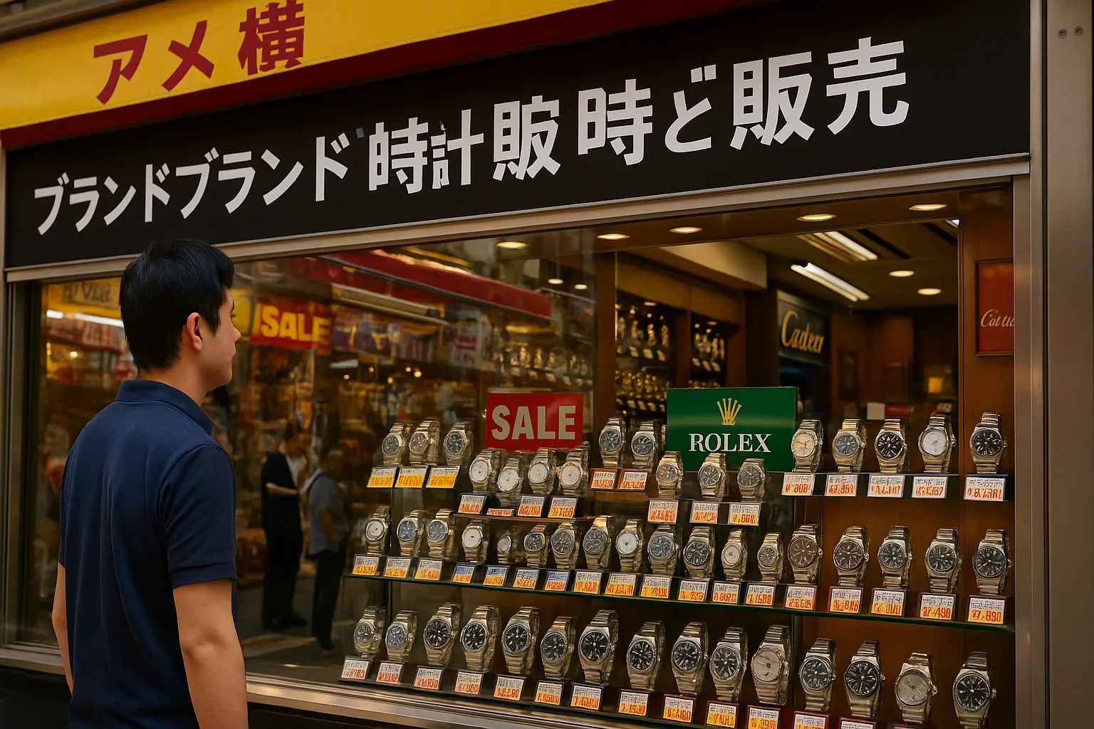 2. 実情を知る｜上野・アメ横のブランド時計販売とグレーゾーン.webp