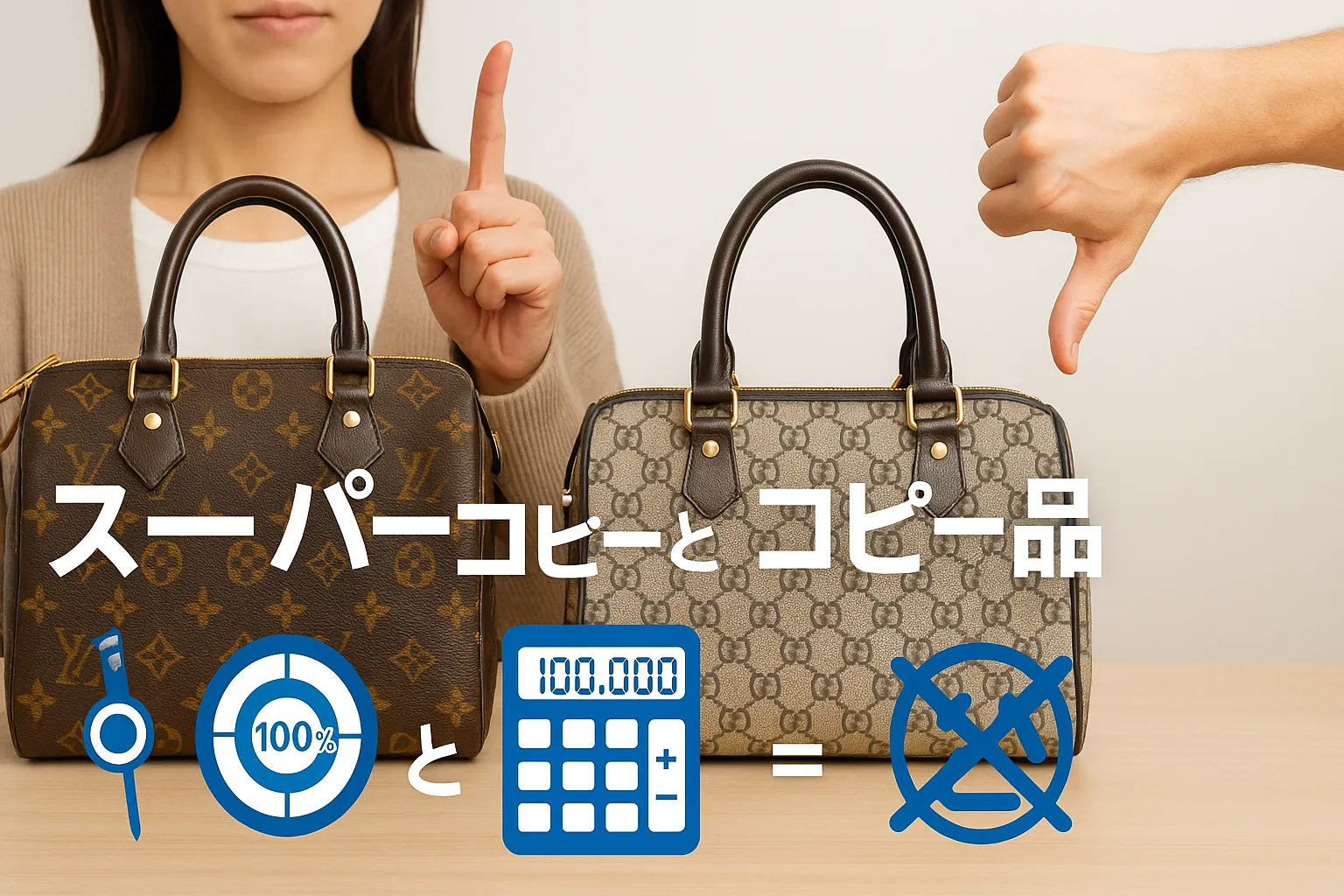 3. 「スーパーコピー」と普通のコピー品の違い.webp