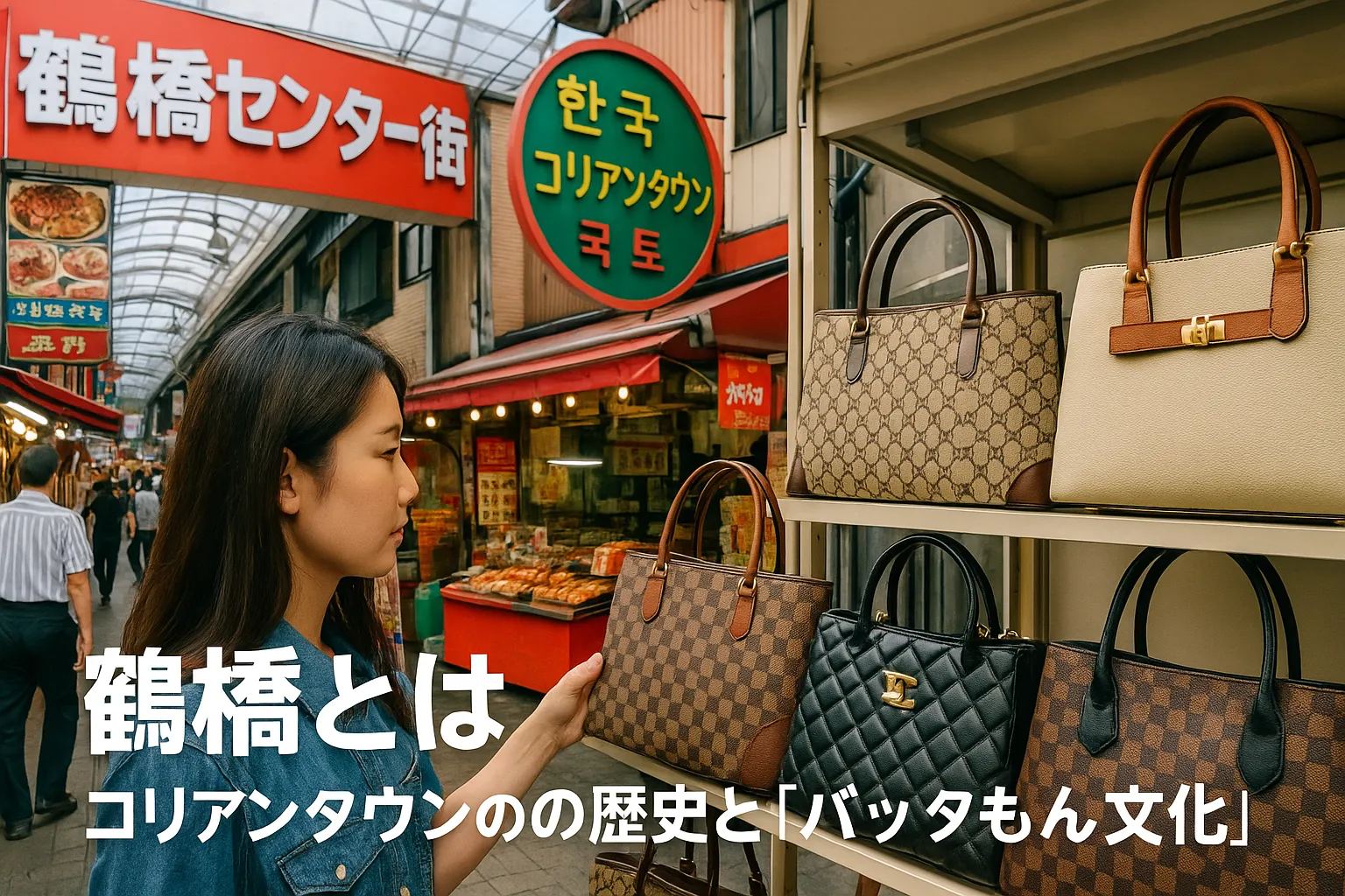 1. 鶴橋とは｜コリアンタウンの歴史と「バッタもん文化」.webp