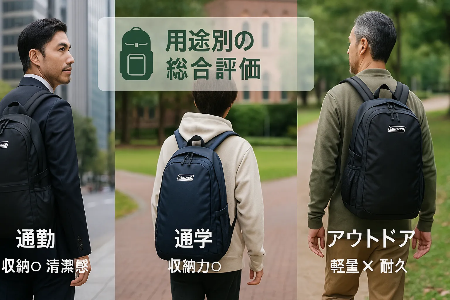 9. 用途別（通勤・通学・アウトドア）の総合評価.webp